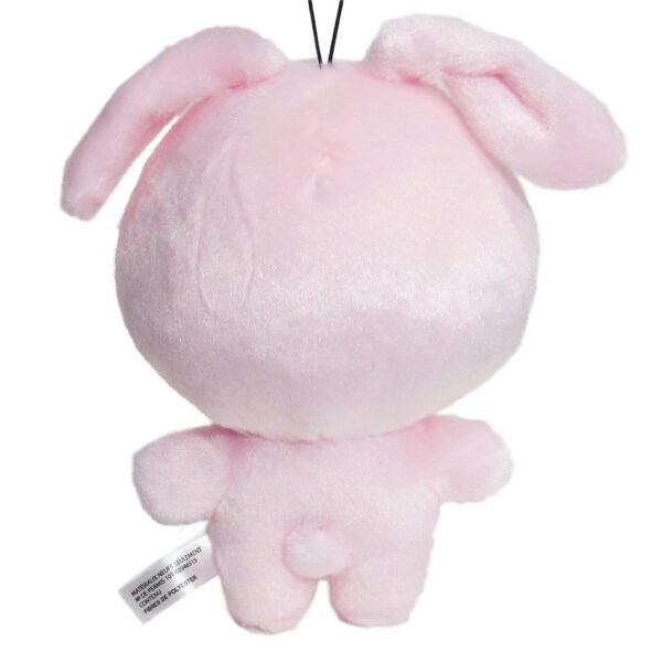 Back view of Honey wearing bunny cosplay suit.