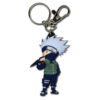 This Naruto Shippuden keychain features Kakashi and includes a keyring and a secure clip.