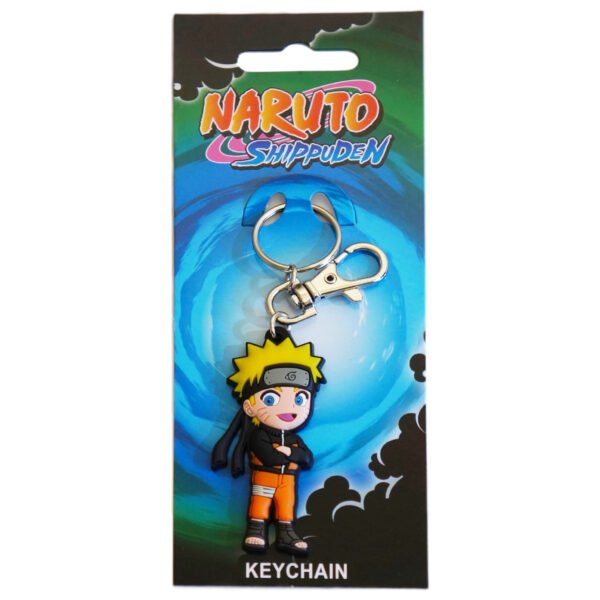 Naruto Shippuden: SD Naruto PVC Keychain Naruto PVC keychain features Naruto with his arms crossed.
