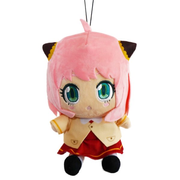 Spy X Family: Anya Forger Sitting Pose 7" Plush Adorable sitting-pose Anya in her Eden Academy uniform.