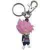 Dragon Ball Super: SD Super Saiyan Rosé Goku Black PVC Keychain Saiyan Rosé PVC keychain features a secure clip and keyring.