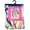 Sailor Moon Stars: Sailor Guardians Group Pink Argyle Throw Blanket Sailor Moon sublimation throw blanket sealed in official carded packaging with a hanging hook.