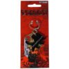 Trigun: Kuroneko Black Cat PVC Keychain Back view of the official Trigun anime Kuronecko PVC keychain.